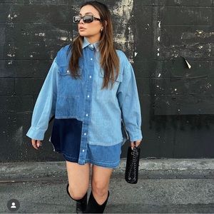 NWT Signature8 Denim Mini